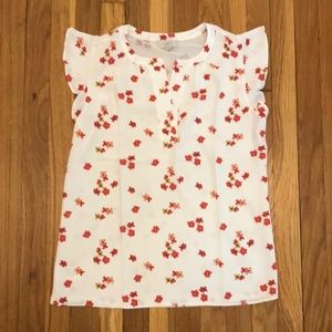 Flutter sleeve top from the LOFT, size small
